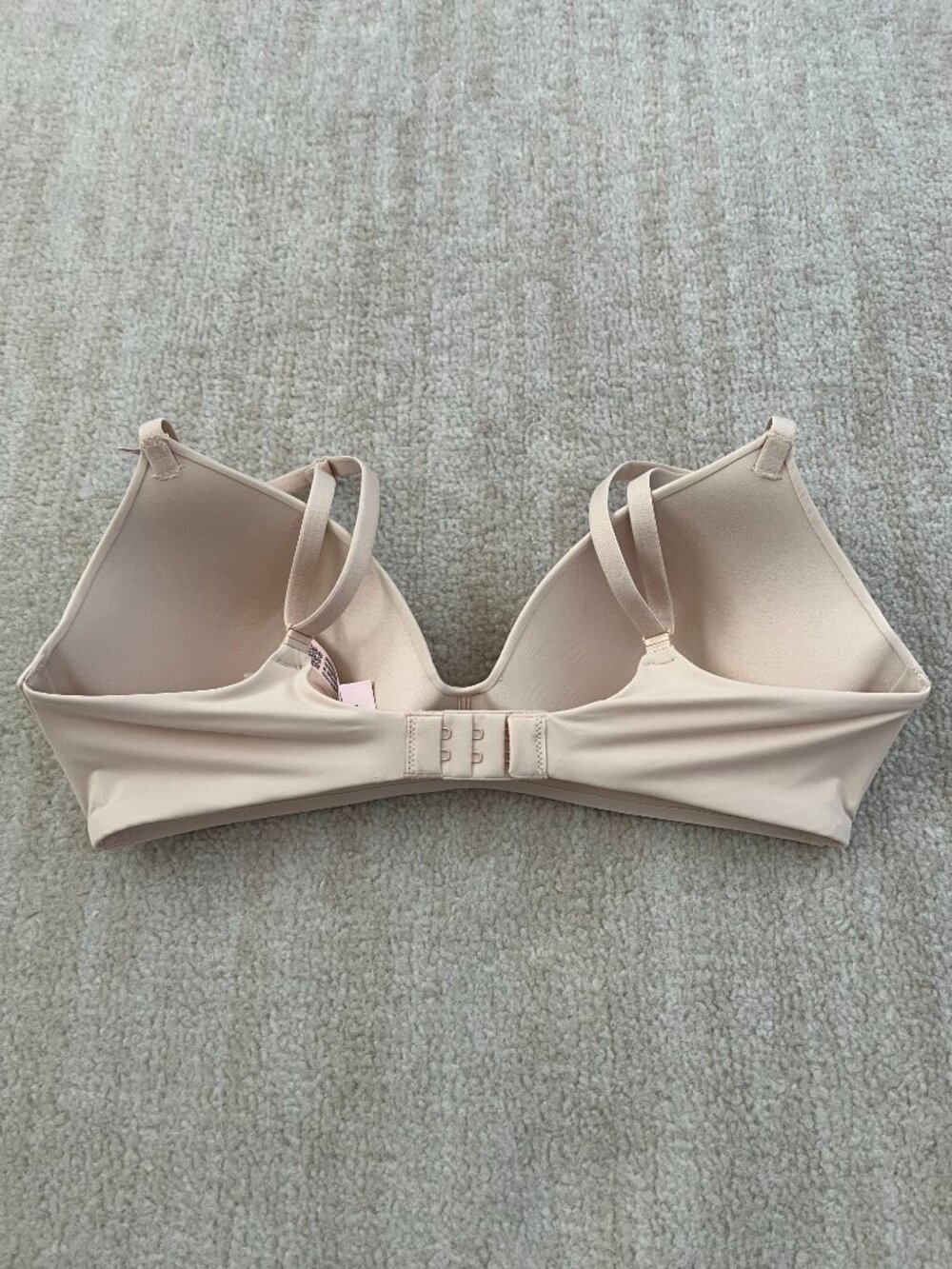 Victoria’s Secret Lightly Lined Wireless T-Shirt Bra Nude Beige 34C NWOT - Picture 6 of 8